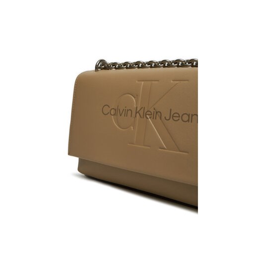 Calvin Klein Jeans Torebka K60K612221 Beżowy uniwersalny MODIVO