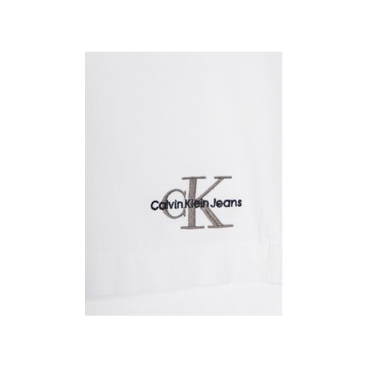 Calvin Klein Jeans Koszula Monogram IG0IG02462 Biały Relaxed Fit 12Y MODIVO
