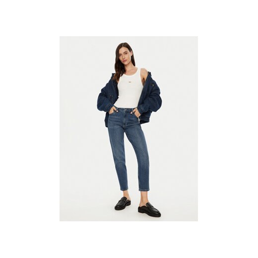 Calvin Klein Jeans Jeansy J20J224514 Niebieski Mom Fit 28_28 MODIVO