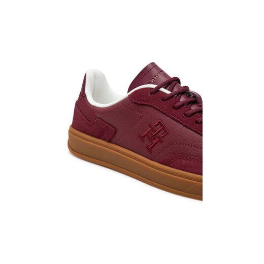 Tommy Hilfiger Sneakersy Heritage FW0FW08186 Bordowy Tommy Hilfiger 37 MODIVO