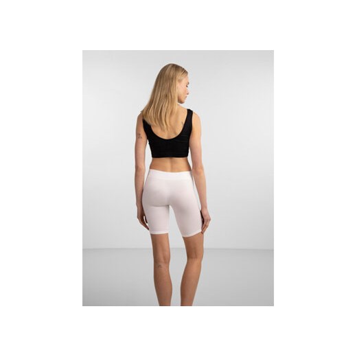 Pieces Bielizna dolna z nogawkami London 17039418 Biały Pieces XS_S MODIVO