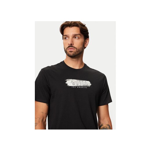 Guess T-Shirt M4BI61 K9RM1 Czarny Slim Fit Guess XXL MODIVO