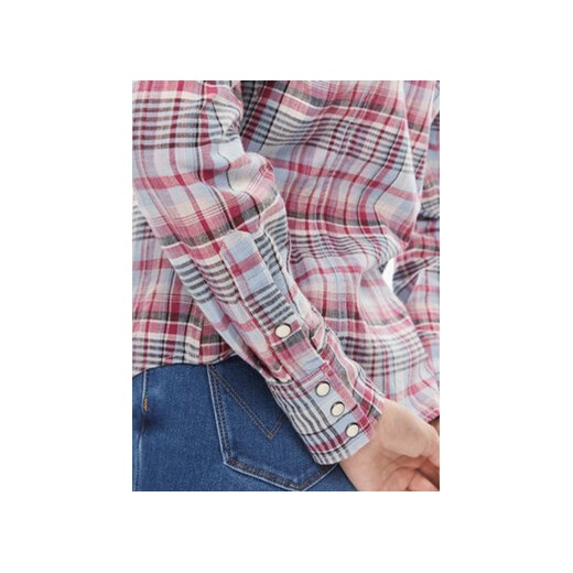 Wrangler Koszula Western 112350328 Fioletowy Slim Fit Wrangler XS MODIVO