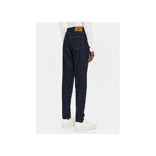 Calvin Klein Jeans Jeansy J20J224028 Granatowy Mom Fit 26_30 MODIVO