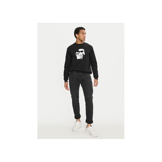 KARL LAGERFELD Bluza 705063 544942 Czarny Regular Fit Karl Lagerfeld M MODIVO