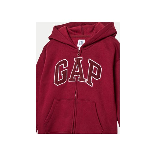 Gap Bluza 645395-00 Czerwony Relaxed Fit Gap M MODIVO