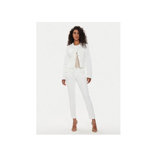 Liu Jo Kurtka jeansowa MA4278 T3489 Écru Slim Fit Liu Jo 38 MODIVO