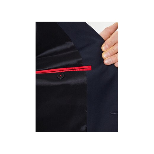 Hugo Garnitur 50450994 Granatowy Extra Slim Fit 48 MODIVO