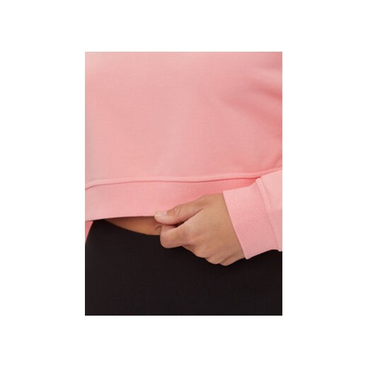 Tommy Jeans Bluza DW0DW17956 Różowy Cropped Fit Tommy Jeans M MODIVO