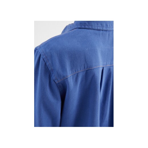 Noisy May Koszula jeansowa Maddy 27023614 Niebieski Cropped Fit Noisy May S MODIVO