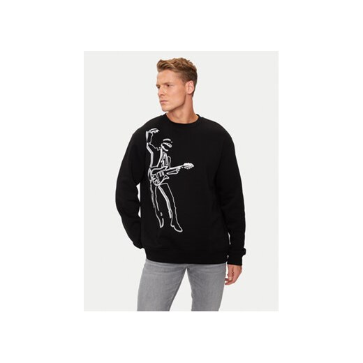 KARL LAGERFELD Bluza 705447 544908 Czarny Regular Fit Karl Lagerfeld XL MODIVO