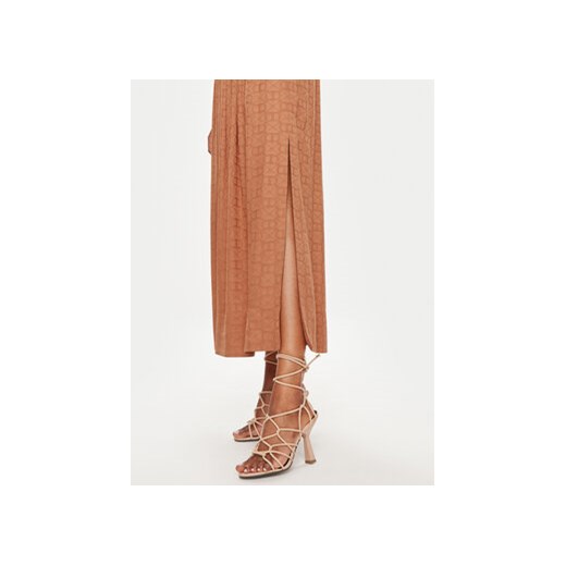 TWINSET Spódnica midi 241TT2243 Pomarańczowy Loose Fit Twinset 44 MODIVO
