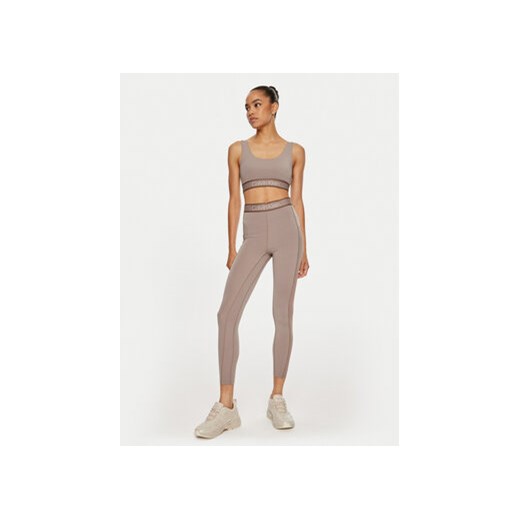Calvin Klein Performance Legginsy 00GWF4L608 Beżowy Slim Fit XS MODIVO