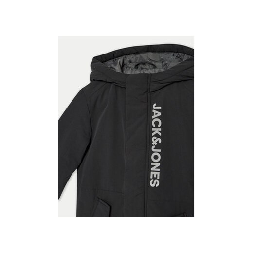 Jack&Jones Junior Kurtka zimowa 12237517 Czarny Regular Fit Jack&jones Junior 176 MODIVO
