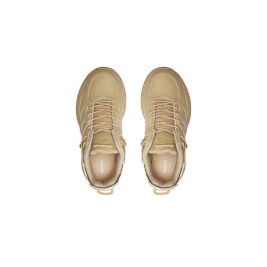 Guess Sneakersy Belluna FLTBEL LEL12 Beżowy Guess 41 MODIVO