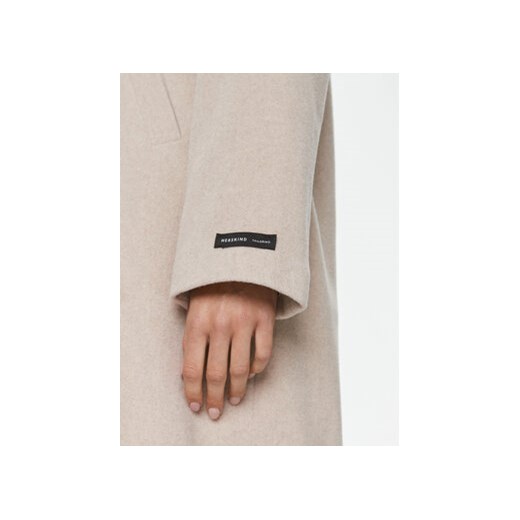 Herskind Płaszcz wełniany Zion 4900816 Beżowy Regular Fit Herskind 34 MODIVO