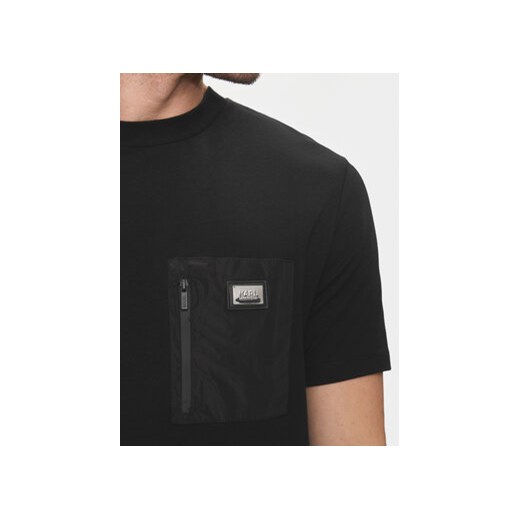 KARL LAGERFELD T-Shirt 755085 542221 Czarny Regular Fit Karl Lagerfeld M MODIVO