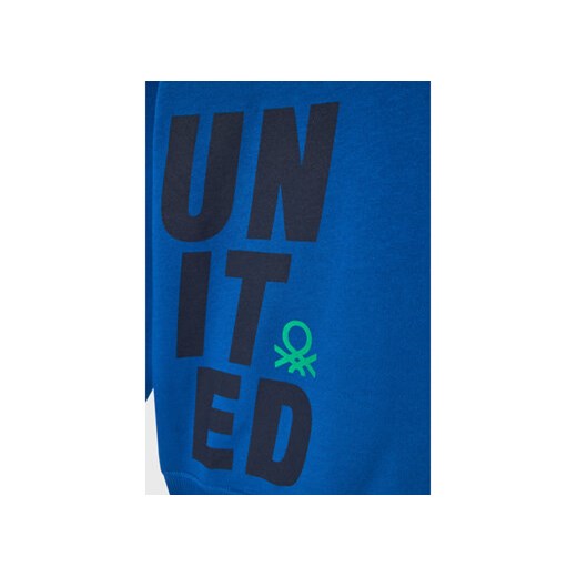 United Colors Of Benetton Bluza 3JLXC107Q Niebieski Regular Fit United Colors Of Benetton 170 MODIVO