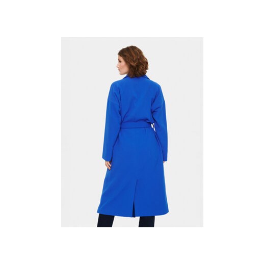 Saint Tropez Płaszcz przejściowy 30512308 Niebieski Oversize Saint Tropez M MODIVO