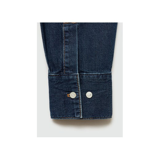 Mango Koszula jeansowa Paula 77005660 Granatowy Oversize Mango M MODIVO