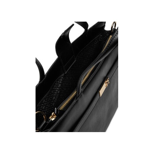 Tommy Hilfiger Torebka Th Heritage Workbag AW0AW16910 Czarny Tommy Hilfiger uniwersalny MODIVO