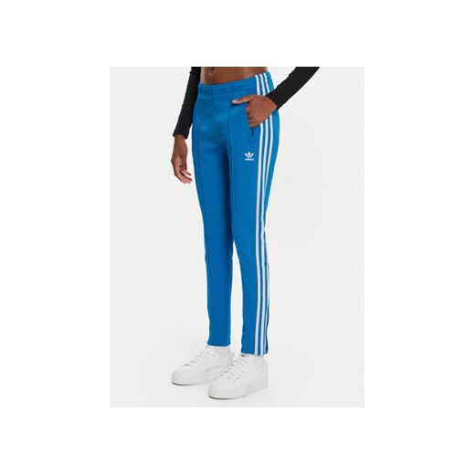 adidas Spodnie dresowe adicolor SST IL8817 Niebieski Slim Fit XS MODIVO
