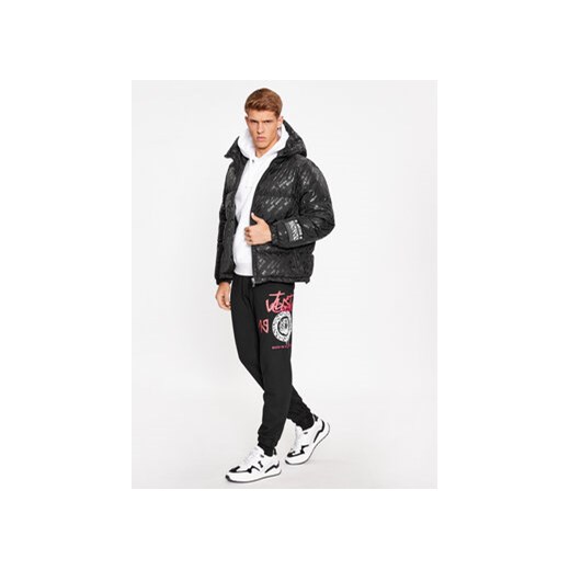 Just Cavalli Spodnie dresowe 75OAAI01 Czarny Regular Fit Just Cavalli L MODIVO
