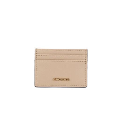 Gino Rossi Etui na karty kredytowe QYL0023 Beżowy Gino Rossi one size MODIVO