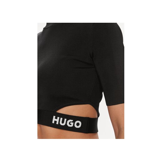 Hugo Sweter Satchina 50508600 Czarny Slim Fit XL MODIVO