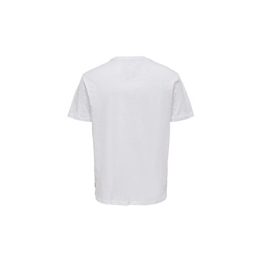Only & Sons T-Shirt 22025286 Biały Regular Fit Only & Sons XXL MODIVO