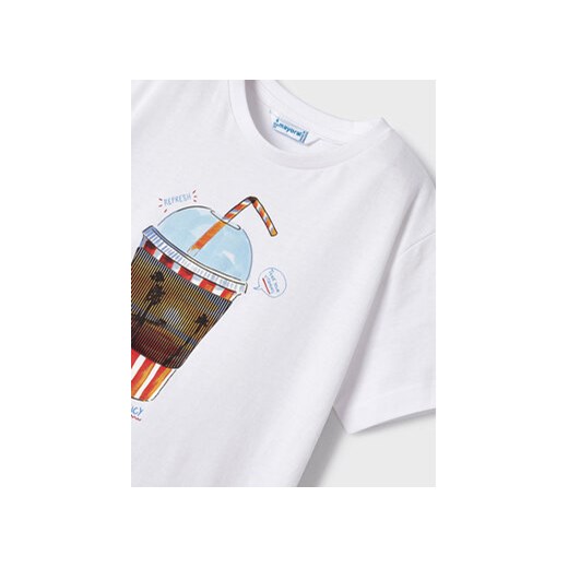 Mayoral T-Shirt 3014 Biały Regular Fit Mayoral 5Y MODIVO
