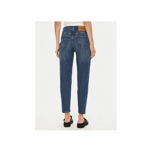 Calvin Klein Jeans Jeansy J20J224514 Niebieski Mom Fit 28_28 MODIVO