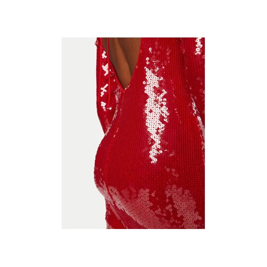 BARDOT Sukienka koktajlowa Verona 59513DB1 Czerwony Regular Fit 38 MODIVO