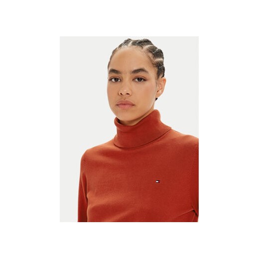 Tommy Hilfiger Golf WW0WW43211 Czerwony Regular Fit Tommy Hilfiger S MODIVO