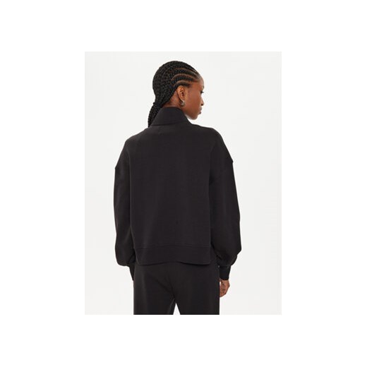 Calvin Klein Jeans Bluza Satin Applique J20J223922 Czarny Relaxed Fit S MODIVO
