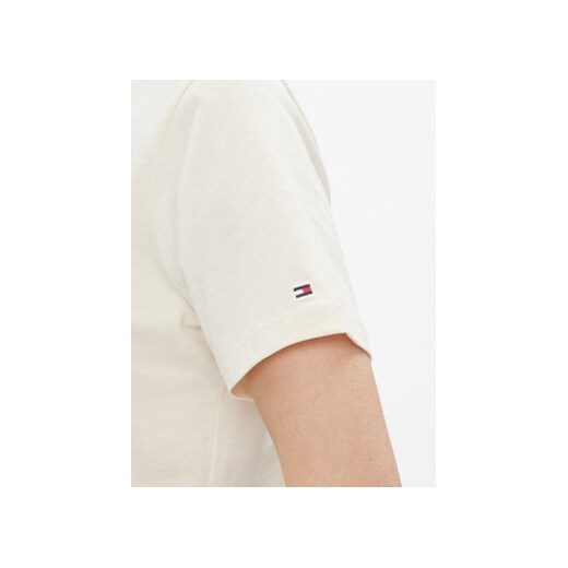 Tommy Hilfiger T-Shirt Reg Crest C-Nk Tee Ss WW0WW41058 Écru Regular Fit Tommy Hilfiger M MODIVO