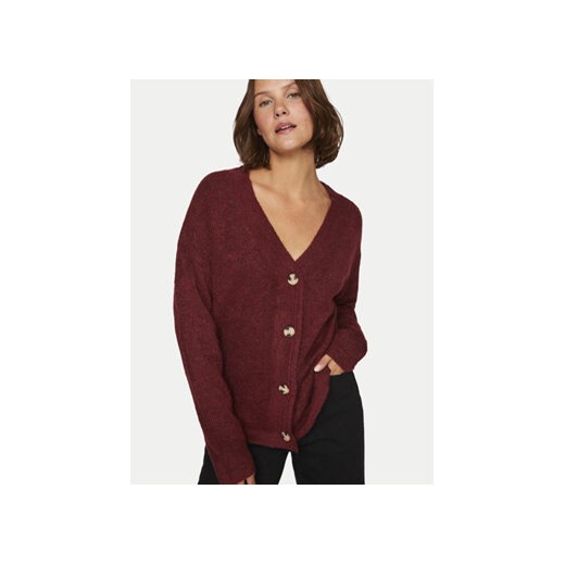 Vila Kardigan 14101549 Czerwony Regular Fit Vila XXL MODIVO