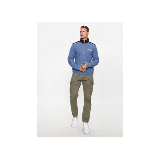 Napapijri Polar T-Anderby NP0A4HHR Niebieski Regular Fit Napapijri XXL MODIVO