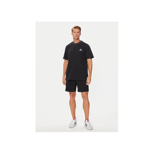 adidas T-Shirt Seasonal Essentials IW6358 Czarny Regular Fit XXL MODIVO