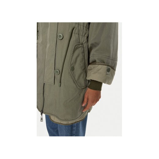 Weekend Max Mara Płaszcz przejściowy Fumetto 2425026051 Khaki Loose Fit 46 MODIVO