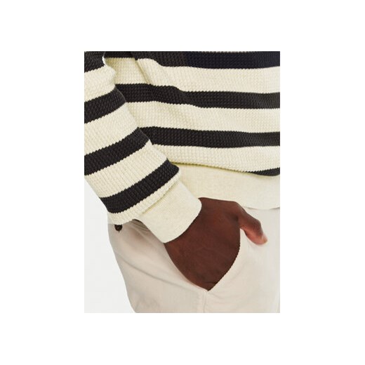 Tommy Hilfiger Sweter MW0MW36525 Beżowy Regular Fit Tommy Hilfiger 3XL MODIVO