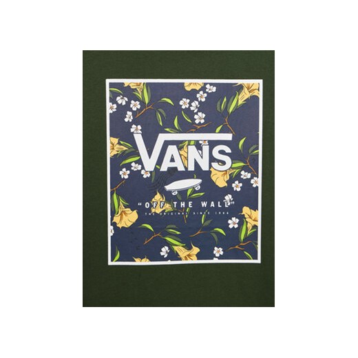 Vans T-Shirt By Print Box Boys VN0A318N Khaki Regular Fit Vans L MODIVO