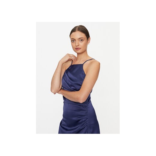 YAS Sukienka koktajlowa 26031521 Granatowy Regular Fit Yas L MODIVO