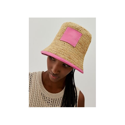 JACQUEMUS Kapelusz Cappello 245AC642 Beżowy Jacquemus 58 MODIVO