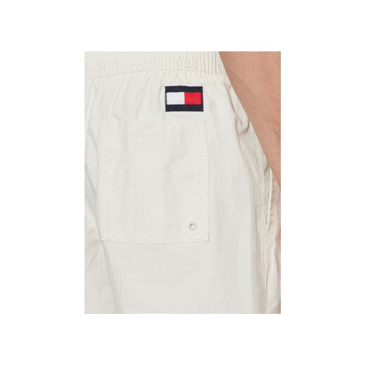 Tommy Hilfiger Szorty kąpielowe UM0UM02048 Biały Slim Fit Tommy Hilfiger M MODIVO