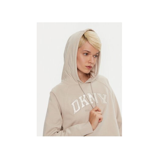 DKNY Sport Bluza DP4T9811 Écru Regular Fit XS MODIVO