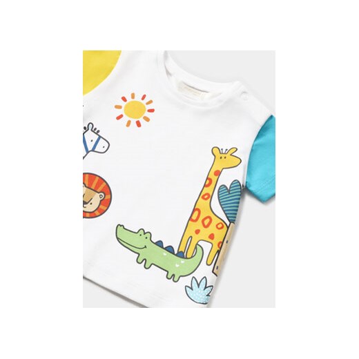 Mayoral Komplet 2 t-shirtów 1002 Kolorowy Regular Fit Mayoral 1_2M MODIVO