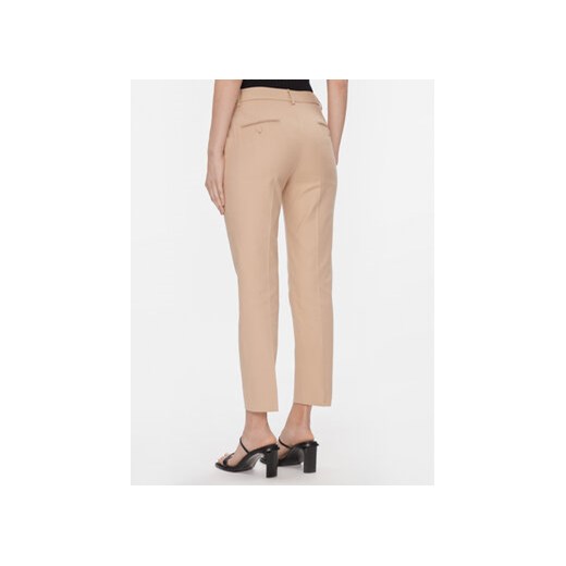 Weekend Max Mara Spodnie materiałowe Vite 2415131031 Beżowy Regular Fit 42 MODIVO