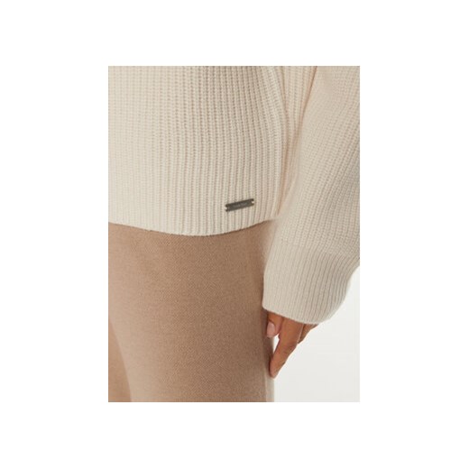 Calvin Klein Sweter K20K207426 Écru Relaxed Fit Calvin Klein M MODIVO