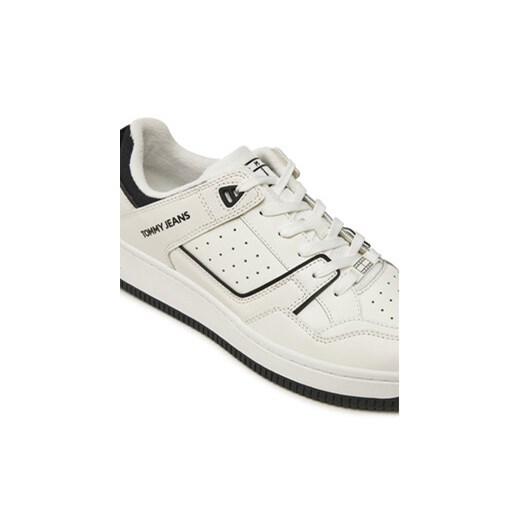 Tommy Jeans Sneakersy Tjm Basket Retro Cupsole Wl EM0EM01464 Biały Tommy Jeans 46 MODIVO